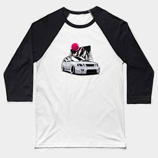 Silver Forester STI Baseball T-Shirt